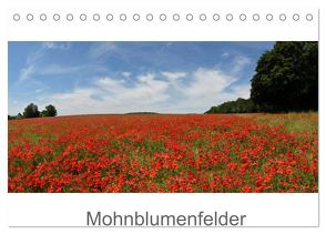 Mohnblumenfelder (Tischkalender 2024 DIN A5 quer), CALVENDO Monatskalender von Altmeier,  Erwin