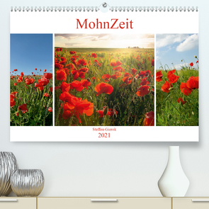 MohnZeit (Premium, hochwertiger DIN A2 Wandkalender 2021, Kunstdruck in Hochglanz) von Gierok,  Steffen
