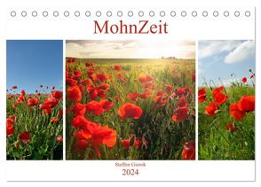 MohnZeit (Tischkalender 2024 DIN A5 quer), CALVENDO Monatskalender von Gierok,  Steffen