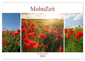 MohnZeit (Wandkalender 2024 DIN A2 quer), CALVENDO Monatskalender von Gierok,  Steffen