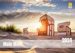 Moin Moin Schöne Stunden am Ostseestrand (Wandkalender 2024 DIN A3 quer) von Geisdorf Photography,  Linda