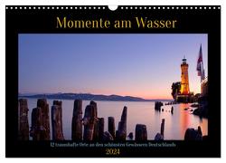 Momente am Wasser 2024 (Wandkalender 2024 DIN A3 quer), CALVENDO Monatskalender von E. Richter,  Elena