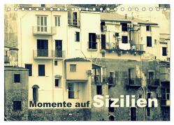 Momente auf Sizilien (Tischkalender 2024 DIN A5 quer), CALVENDO Monatskalender von Kepp,  Manfred