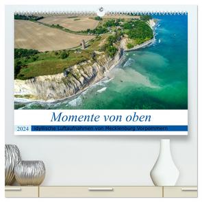 Momente von oben (hochwertiger Premium Wandkalender 2024 DIN A2 quer), Kunstdruck in Hochglanz von Lewerenz,  Swen