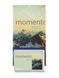 momento 2023 – Abreißkalender mit Rückwand und Aufstellfuß von Puttkammer,  Annegret, Winterhoff,  Birgit