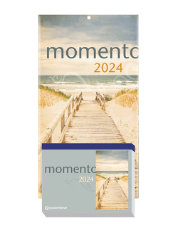 momento 2024 – Abreißkalender mit Rückwand und Aufstellfuß von Puttkammer,  Annegret