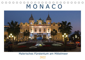 Monaco – Malerisches Fürstentum am Mittelmeer (Tischkalender 2022 DIN A5 quer) von Neitmann,  Volko