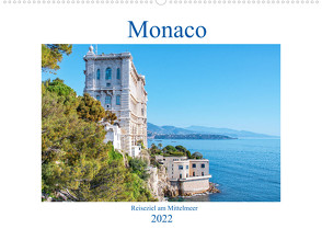 Monaco – Reiseziel am Mittelmeer (Wandkalender 2022 DIN A2 quer) von Schwarze,  Nina