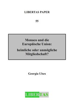 Monaco und die Europäische Union von Ulses,  Georgia