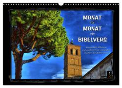 Monat für Monat ein Bibelvers (Wandkalender 2024 DIN A3 quer), CALVENDO Monatskalender von Bittermann,  HC