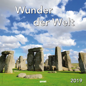 Monatskalender Wunder der Welt 2019 von garant Verlag GmbH