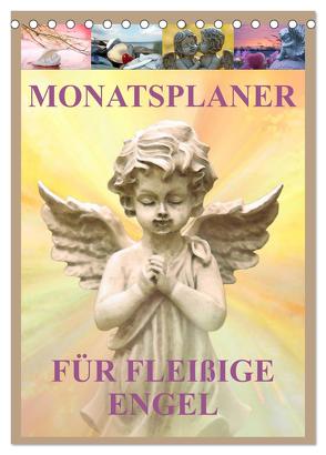 Monatsplaber für fleißige Engel (Tischkalender 2024 DIN A5 hoch), CALVENDO Monatskalender von Klattis,  Klattis