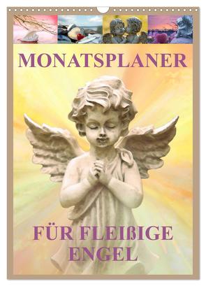 Monatsplaber für fleißige Engel (Wandkalender 2024 DIN A3 hoch), CALVENDO Monatskalender von Klattis,  Klattis
