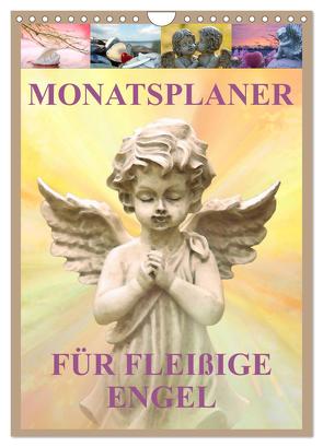 Monatsplaber für fleißige Engel (Wandkalender 2024 DIN A4 hoch), CALVENDO Monatskalender von Klattis,  Klattis