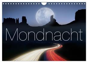 Mondnacht (Wandkalender 2024 DIN A4 quer), CALVENDO Monatskalender von Nägele F.R.P.S.,  Edmund