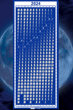 Mondphasenkalender 2024 von Liggenstorfer,  Roger