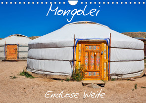 Mongolei Endlose Weite (Wandkalender 2023 DIN A4 quer) von Kurz,  Michael