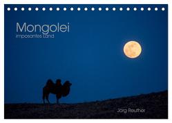 Mongolei – imposantes Land (Tischkalender 2024 DIN A5 quer), CALVENDO Monatskalender von Reuther,  Jörg
