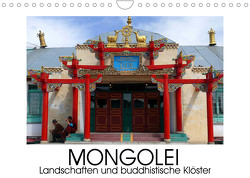 Mongolei – Landschaften und buddhistische Klöster (Wandkalender 2023 DIN A4 quer) von M. Laube,  Lucy