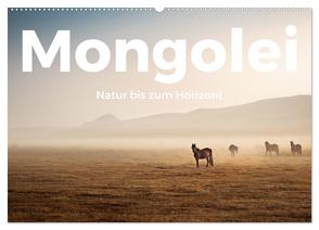 Mongolei – Natur bis zum Horizont (Wandkalender 2024 DIN A2 quer), CALVENDO Monatskalender von Scott,  M.