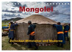 Mongolei – Zwischen Mittelalter und Moderne (Tischkalender 2024 DIN A5 quer), CALVENDO Monatskalender von Störmer,  Roland