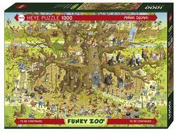 Monkey Habitat Puzzle von Degano,  Marino