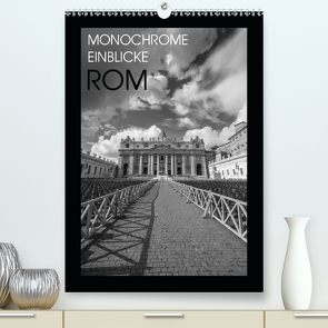 Monochrome Einblicke Rom (Premium, hochwertiger DIN A2 Wandkalender 2020, Kunstdruck in Hochglanz) von Herzog,  Gregor