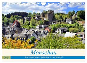 Monschau – Ein sehenswertes Städchen in der Rureifel (Wandkalender 2024 DIN A4 quer), CALVENDO Monatskalender von Klatt,  Arno