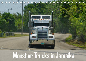 Monster Trucks in Jamaika (Tischkalender 2022 DIN A5 quer) von M.Polok