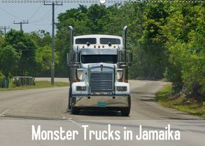 Monster Trucks in Jamaika (Wandkalender 2019 DIN A2 quer) von M.Polok