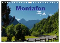 Montafon (Wandkalender 2024 DIN A4 quer), CALVENDO Monatskalender von Dürr,  Brigitte