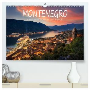 Montenegro – Land der schwarzen Berge (hochwertiger Premium Wandkalender 2024 DIN A2 quer), Kunstdruck in Hochglanz von L. Beyer,  Stefan