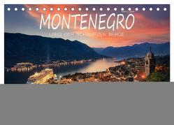 Montenegro – Land der schwarzen Berge (Tischkalender 2024 DIN A5 quer), CALVENDO Monatskalender von L. Beyer,  Stefan