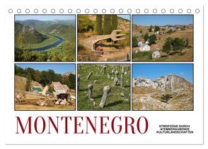Montenegro – Streifzüge durch atemberaubende Kulturlandschaften (Tischkalender 2024 DIN A5 quer), CALVENDO Monatskalender von Hallweger,  Christian