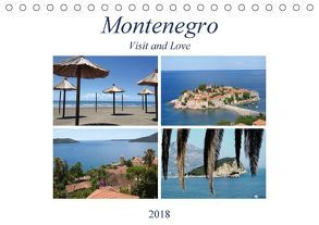 Montenegro – Visit and Love (Tischkalender 2018 DIN A5 quer) von Sommer - Visit and Love,  Melanie