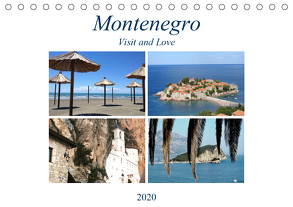 Montenegro – Visit and Love (Tischkalender 2020 DIN A5 quer) von Sommer - Visit and Love,  Melanie