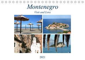 Montenegro – Visit and Love (Tischkalender 2021 DIN A5 quer) von Sommer - Visit and Love,  Melanie