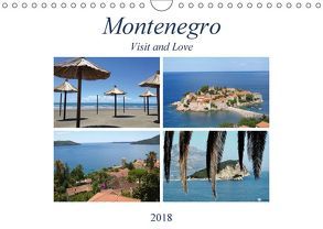 Montenegro – Visit and Love (Wandkalender 2018 DIN A4 quer) von Sommer - Visit and Love,  Melanie