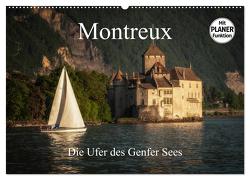 Montreux – Die Ufer des Genfer Sees (Wandkalender 2024 DIN A2 quer), CALVENDO Monatskalender von Gaymard,  Alain