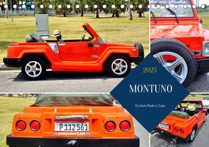 MONTUNO – Ein Auto Made in Cuba (Tischkalender 2023 DIN A5 quer) von von Loewis of Menar,  Henning