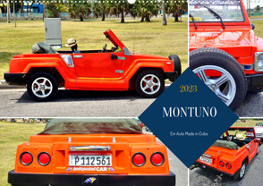 MONTUNO – Ein Auto Made in Cuba (Wandkalender 2023 DIN A2 quer) von von Loewis of Menar,  Henning