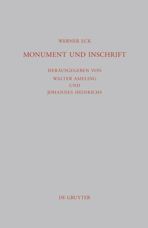 Monument und Inschrift von Ameling,  Walter, Eck,  Werner, Heinrichs,  Johannes