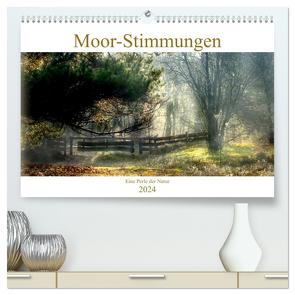 Moor-Stimmungen (hochwertiger Premium Wandkalender 2024 DIN A2 quer), Kunstdruck in Hochglanz von LAAKE,  VERA