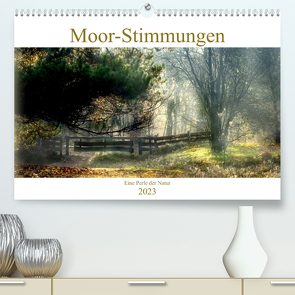 Moor-Stimmungen (Premium, hochwertiger DIN A2 Wandkalender 2023, Kunstdruck in Hochglanz) von LAAKE,  VERA