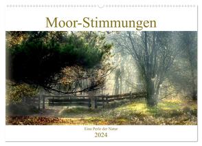 Moor-Stimmungen (Wandkalender 2024 DIN A2 quer), CALVENDO Monatskalender von LAAKE,  VERA