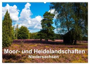 Moor- und Heidelandschaften Niedersachsen (Wandkalender 2024 DIN A2 quer), CALVENDO Monatskalender von E. Hornecker,  Heinz