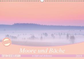 Moore und Bäche in Eifel und Ardennen (Wandkalender 2019 DIN A3 quer) von Schnepp,  Rolf