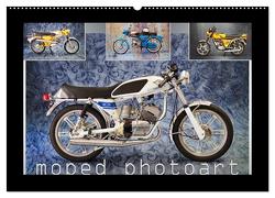 moped photoart (Wandkalender 2024 DIN A2 quer), CALVENDO Monatskalender von Laue,  Ingo