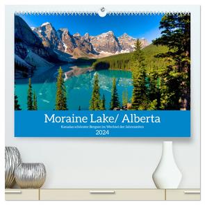 Moraine Lake, Alberta/ Kanada (hochwertiger Premium Wandkalender 2024 DIN A2 quer), Kunstdruck in Hochglanz von G. Pfaff,  Hans