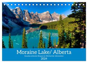 Moraine Lake, Alberta/ Kanada (Tischkalender 2024 DIN A5 quer), CALVENDO Monatskalender von G. Pfaff,  Hans